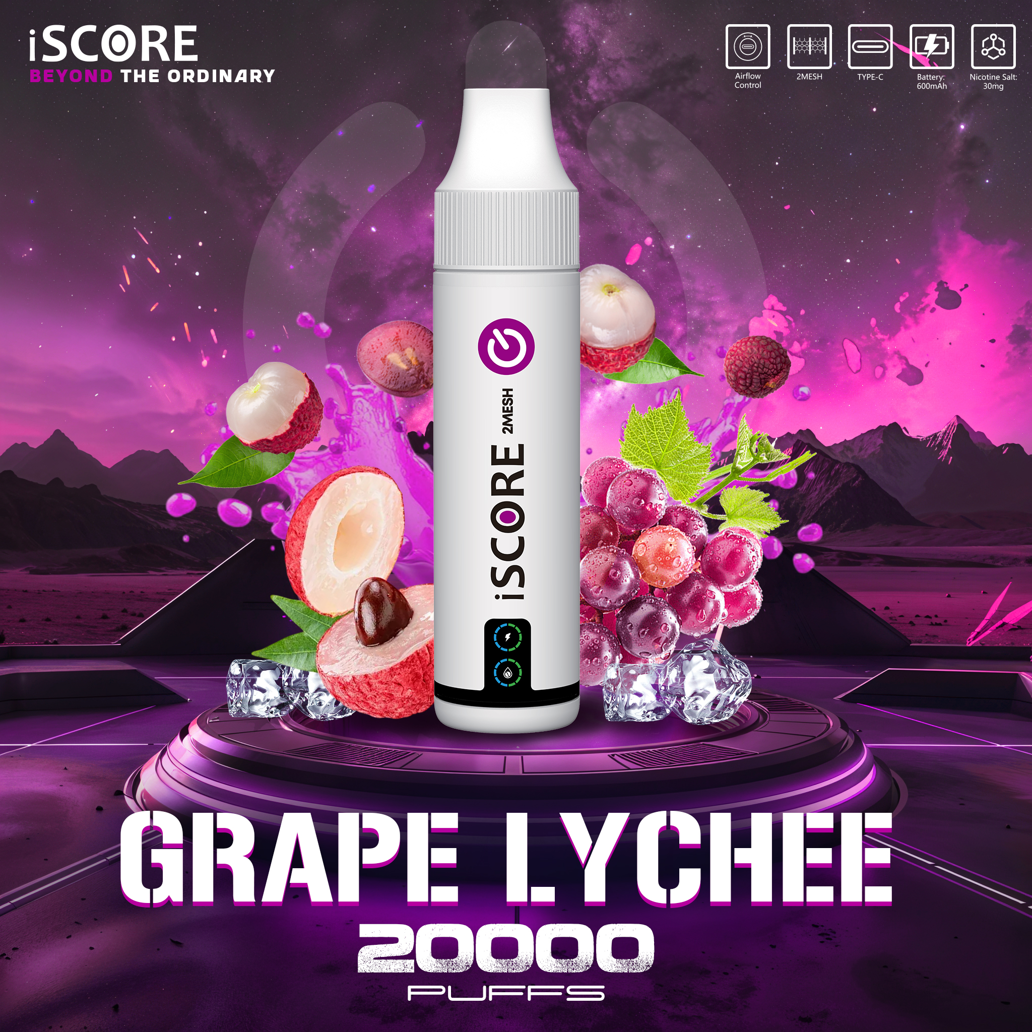 IScore 2Mesh 20.000 Puffs